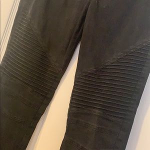 Black vintage skinny jeggings